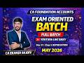 CA Foundation Accounts LIVE 🔴 | Exam-Oriented Batch | Day 21 | Depreciation Ch 5 | May 2026