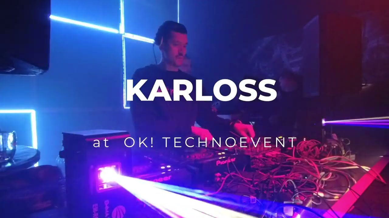 KARLOSS at OK! TECHNOEVENT 3.10.2025 / Black Road Cafe Kladno