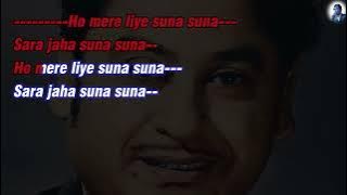 Mere Liye Soona Soona, Kishore Kumar, Scrolling Karaoke