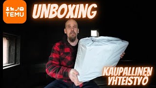 Temu unboxing | Kaupallinen yhteistyö