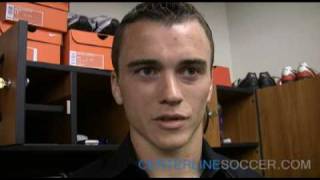 Center Line Soccer Talks To Cam Weaver, Post-Game 31409