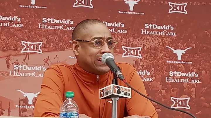 TEXAS LONGHORNS HD MBB CO Rodney Terry, Gave a rec...