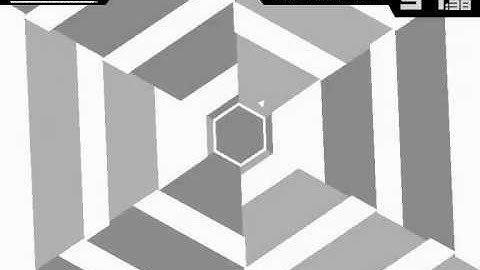 Super Hexagon Hexagon achievement + Ending