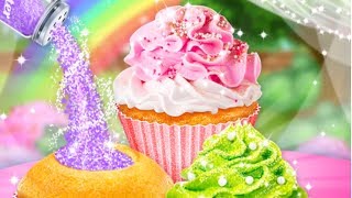 Glitter Cupcake Desserts - Trendy & Sparkly Desserts Food - Fun Cooking Games For Girls screenshot 3