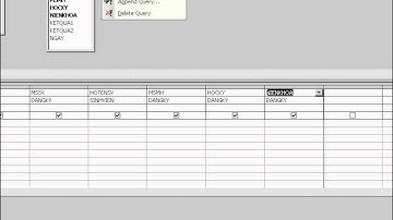 donghuongsoft.com Access - Tao Make Table Query trong Chung chi B - Tin hoc quan ly.avi