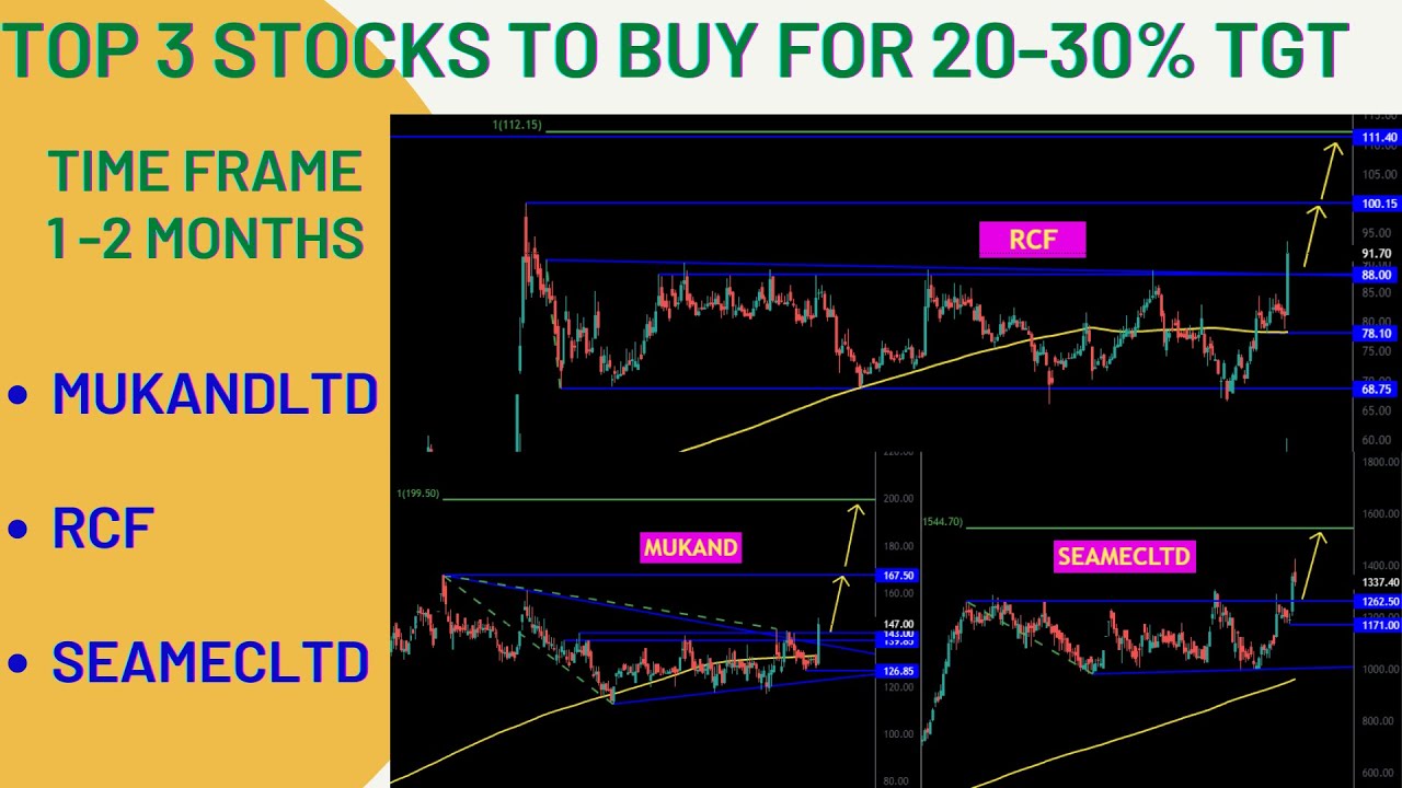TOP 3 STOCKS TO BUY TOMORROW | MUKAND | RCF | SEAMECLTD | FRESH BREAKOUT | HINDI | VALUE CHARTING