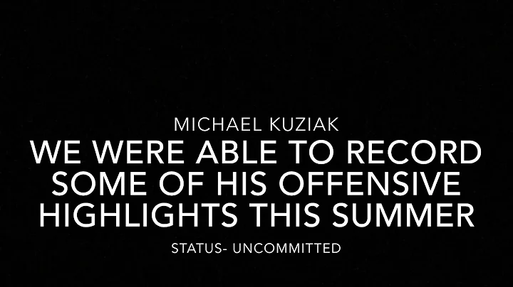 Michael Kuziak Hitting Highlights C/O 2022