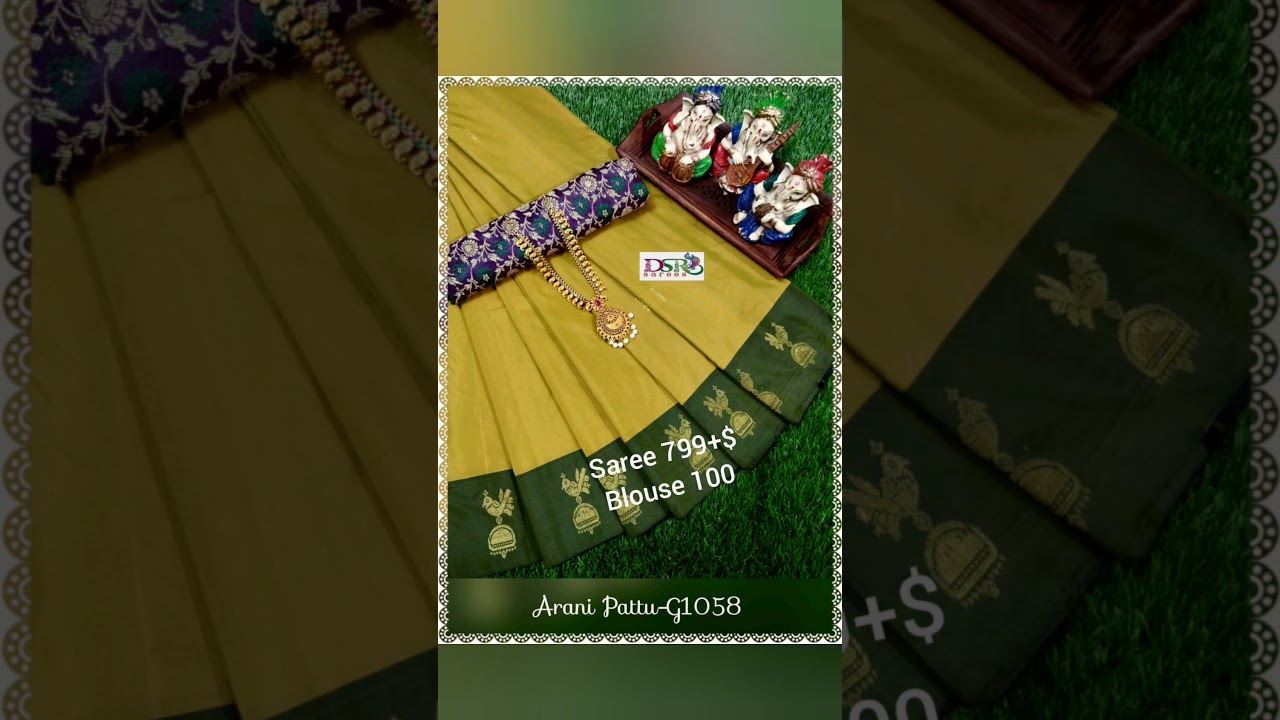 Rich look Arani silk Sarees for young women's||online shopping Arani sarees||Pranavee Collections