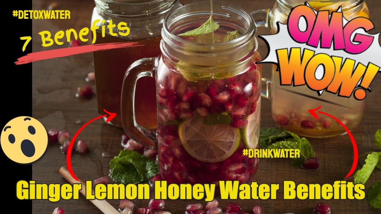Ginger Lemon Honey Water Benefits Ginger tea how to make Ginger and lemon benefits YouTube