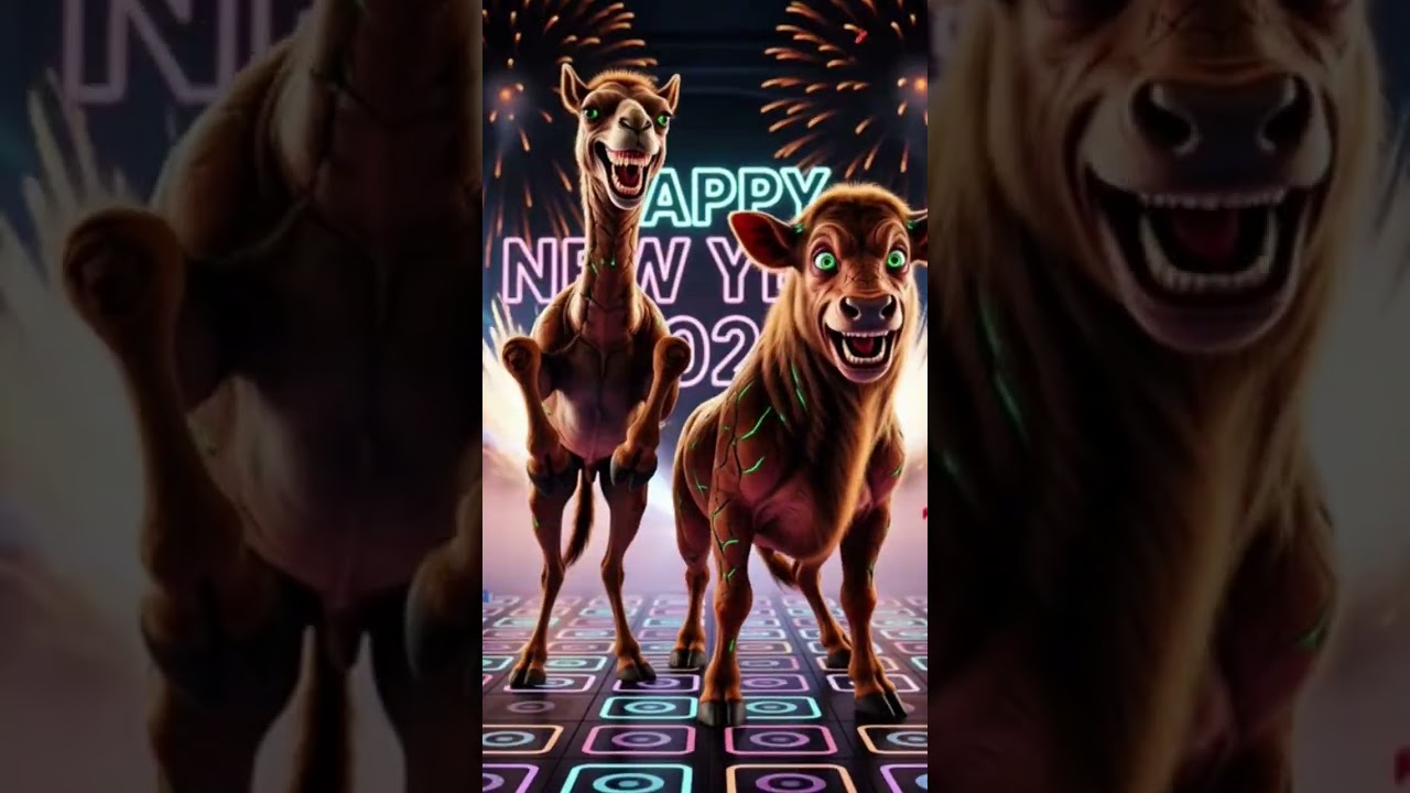 Zombie Camel vs Bull 💀 | Funniest Zombie Dance Battle | Tiles Hop 