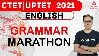 CTET/UPTET 2021 | English Preparation | GRAMMAR MARATHON