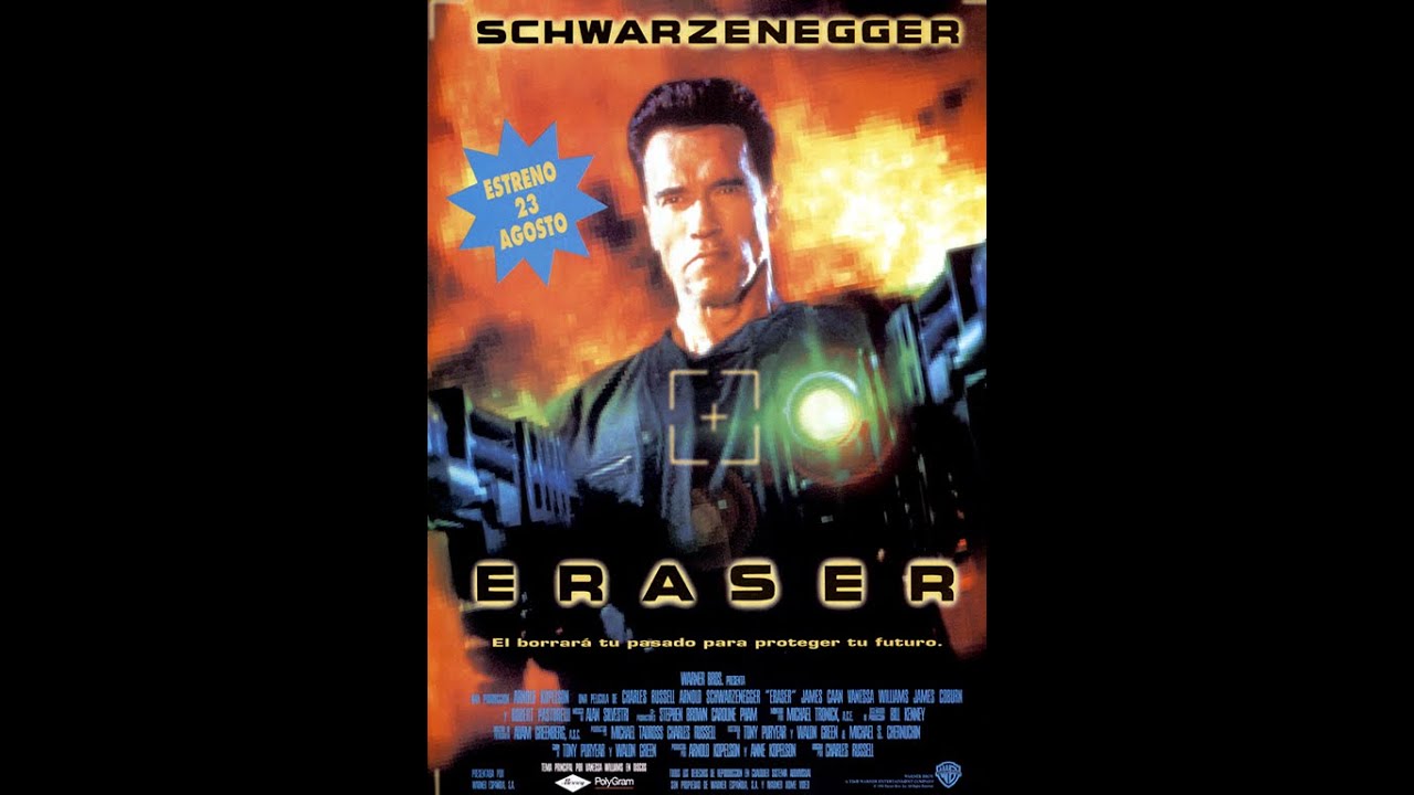 ERASER Tráiler Español [VHS][1996] YouTube