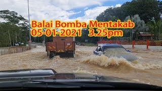 Banjir Di Balai Bomba Mentakab 05-01-2021