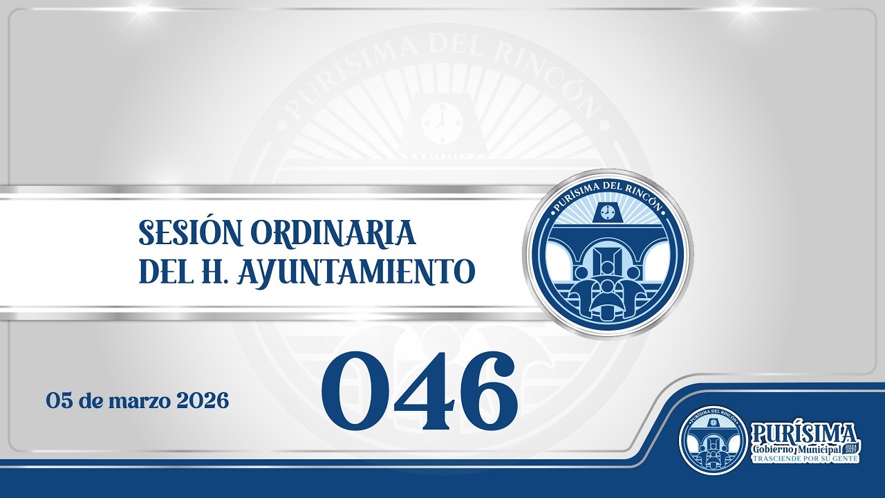 SESION DE AYUNTAMIENTO NO.46