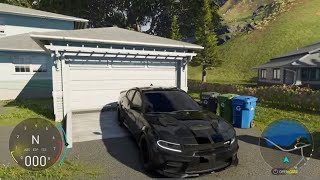 2023 Dodge charger SRT Hellcat Redeye WideBody cuttin up in traffic |The Crew Motorfest Ps5