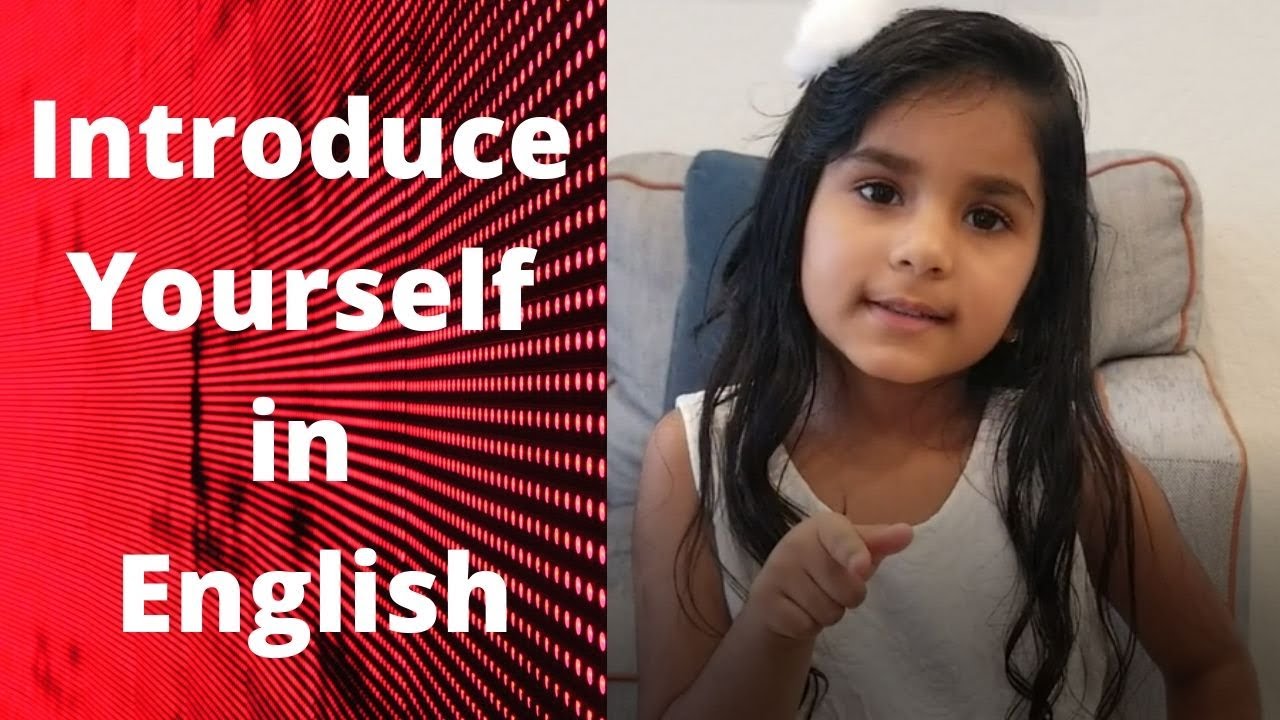 Kids Introduction speech | Introduce Yourself In English for School