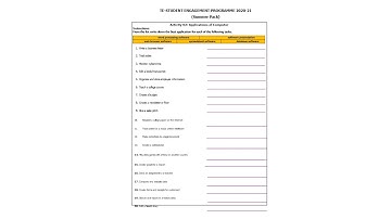 Activity # 2 & 3, Class 5, Computer Science, Summer Pack (2020-2021)