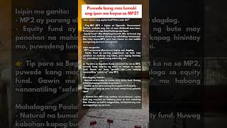 Pag-IBIG MP2 Savers May Kita sa Equity Fund Investing #ipontips #mp2savings #dragonfi