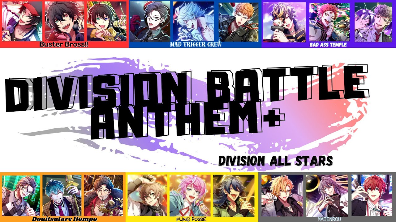 Hypmic Division Battle Anthem + || Division All Stars || Kan/rom/eng/esp