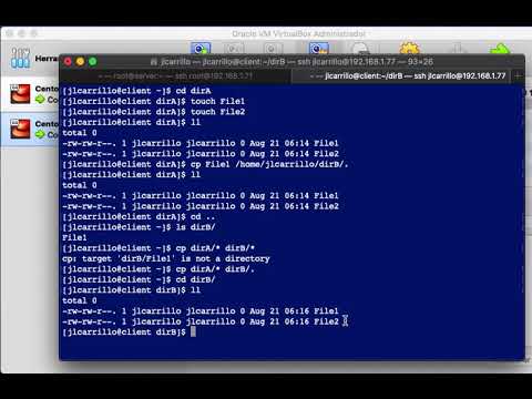Copiar y mover archivos - RedHat / Rocky Linux / Alma Linux / Oracle Linux / CentOS