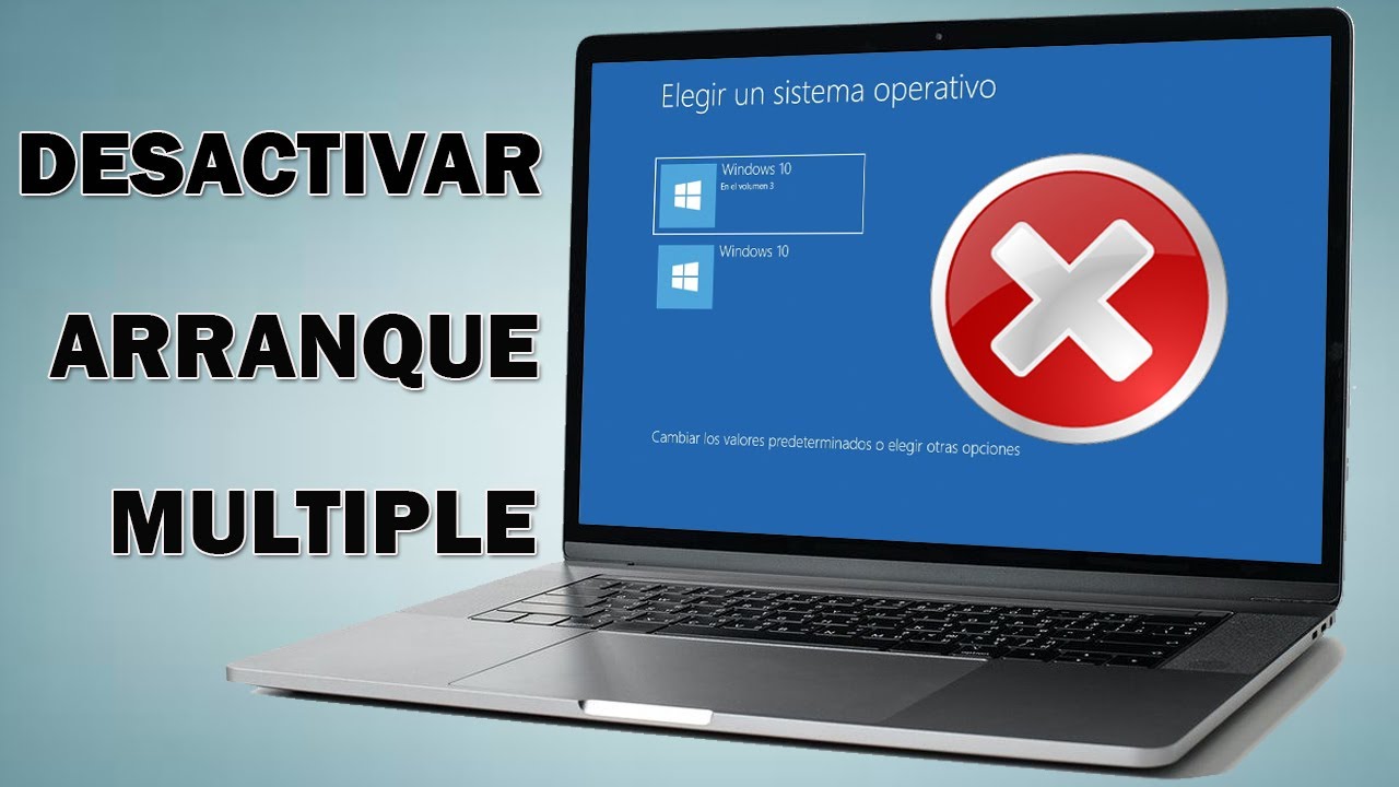 Cómo quitar selección de Sistema Operativo en Windows 10 Reparar