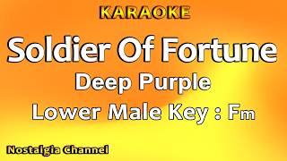 Download lagu Soldier Of Fortune (Karaoke) Deep Purple - Low Male Fm