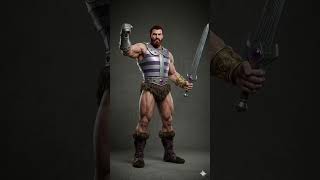 He-Man and the Masters of the Universe #heman #shera #teela #manatarms #sorceress #fisto #randor AI