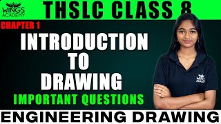 CLASS 8 ENGINEERING DRAWING | CHAPTER 1 | INTRODUCTION TO DRAWING | WINGS ACADEMY