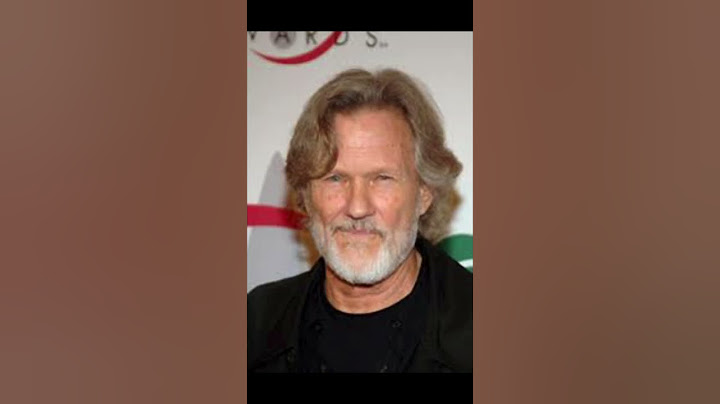 Kris kristofferson legendary singer, actor dead at 88