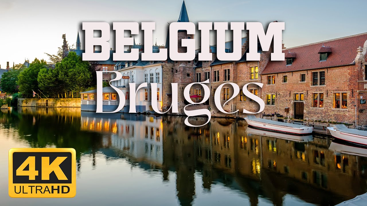Откройте для себя Брюгге, скрытую жемчужину средневековой Европы 4K