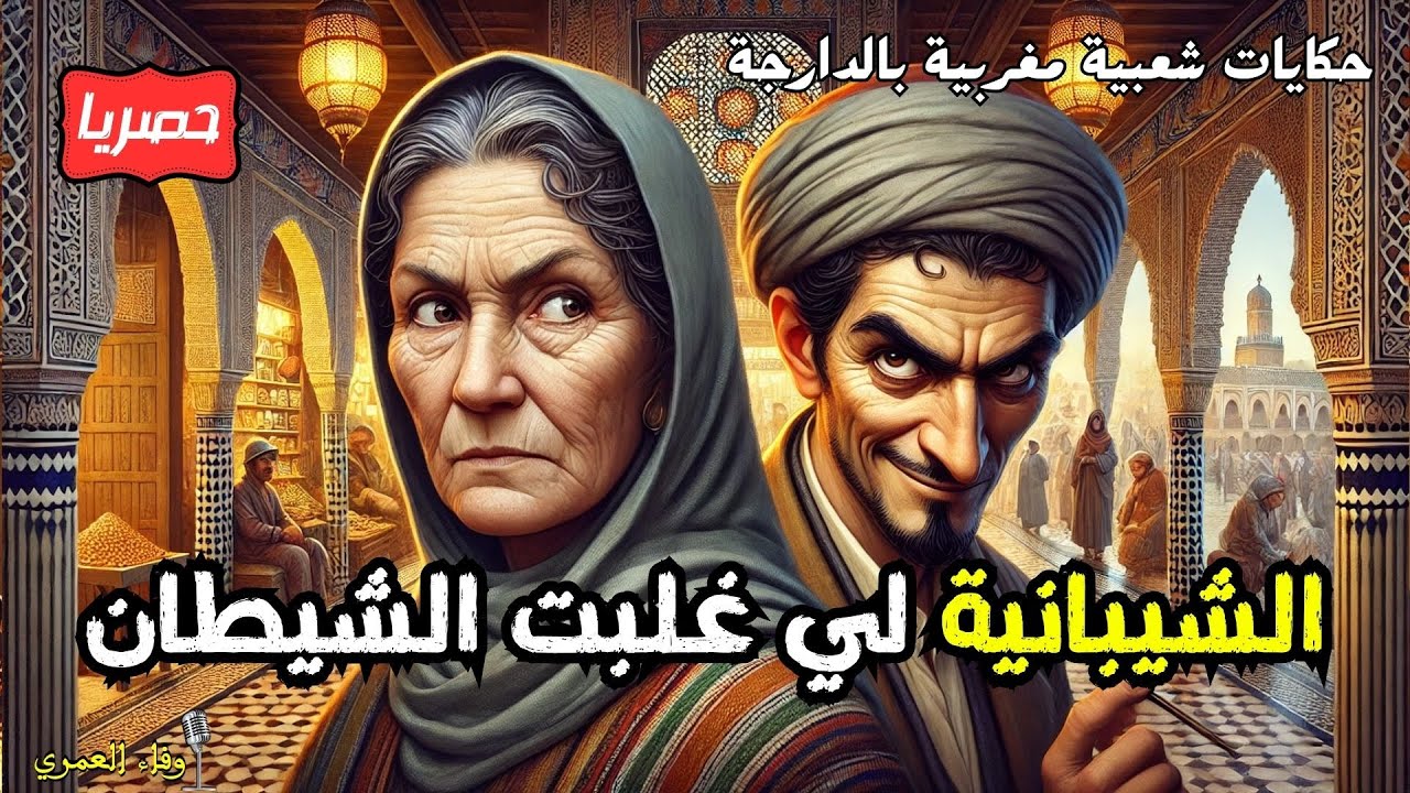 🔮حكاية أم الخير و كيد النساء✨ الشيبانية لي غلبت الشيطان حكايات شعبية مغربي🪶كتابة الحكاية#وفاء_العمري