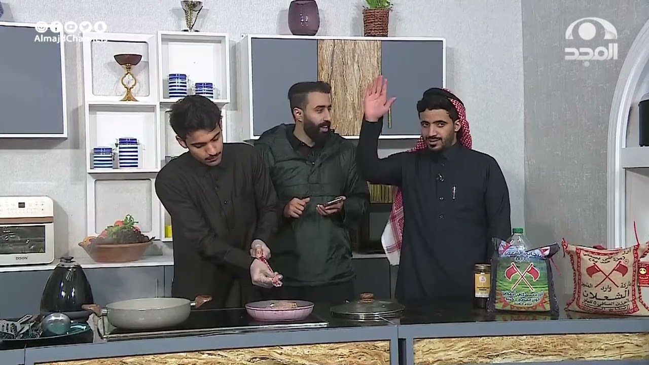 طبخ ونفخ مع محمد الفهيد و بهاج الأكلبي  وأسئلة جريئة من وسم الحلقة