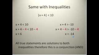 Absolute Value Inequalities (Simplifying Math)