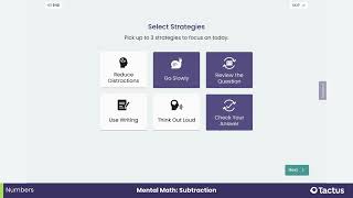 Mental Math – Subtraction | Improve Everyday Math Skills After Stroke for Acalculia in Tactus VRC screenshot 5