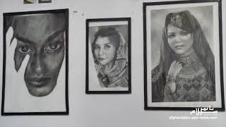 Afghan female artists depict women's beauty, challenges in paintings