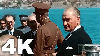 Mustafa Kemal Atatürk - Part 3 | 4K , Renkli