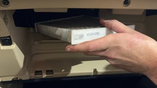 Cabin Air Filter Replacement, Glove Box Removal 2017-2019 Toyota Highlander