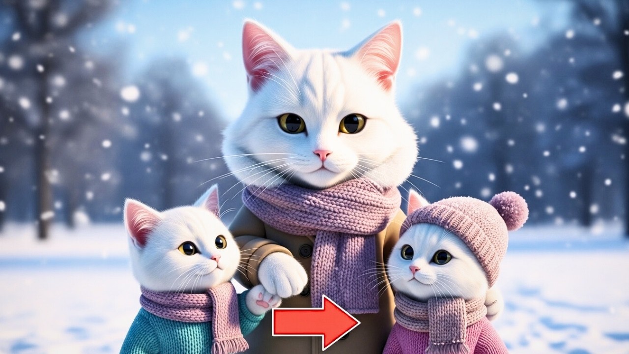 Mama Cat's Final Act of Love – Bringing Her Family Home From the Storm