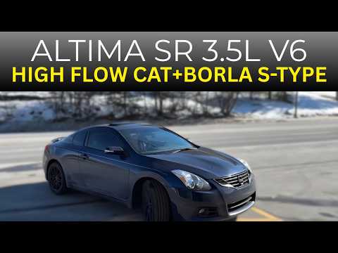 2011 Nissan Altima SR 3.5L V6 w/ High Flow Cat & Borla S-Type!
