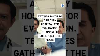 David Fry hit by 99 mph pitch, facial fractures