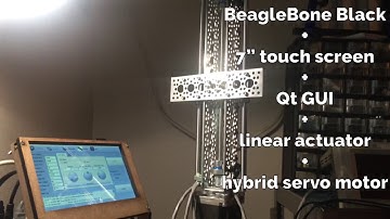 Low-cost HMI solution with BeagleBone Black + 7” touch screen + custom Qt GUI