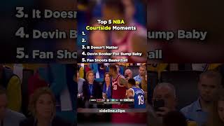 NBA Courtside Moments #nba #basketball #lebronjames #stephcurry #kobebryant #lakers #warriors