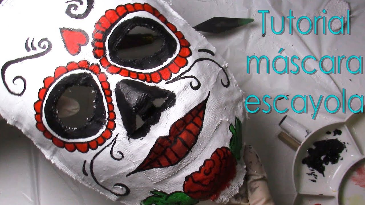 Haciendo una máscara de escayola con una invitada especial - DIY Tutorial -  YouTube