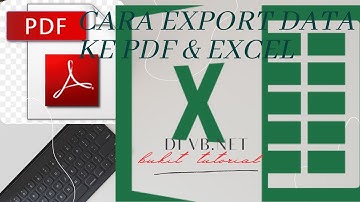 Cara Export Data dari Datagridview ke Excel di VB.Net
