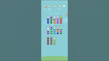 Ball Sort Master level 171  Ball Sort - Color Sort Puzzle, Yellow Bolt Studio, playlist