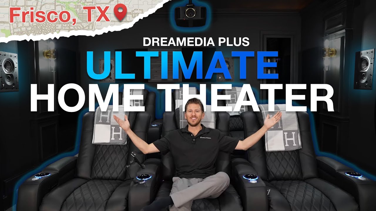🤯LUXURY Home Theater TOUR! Trinnov, Madvr, Kaleidescape, JVC NZ8, Focal 1000! Dreamedia+ FRISCO TX!