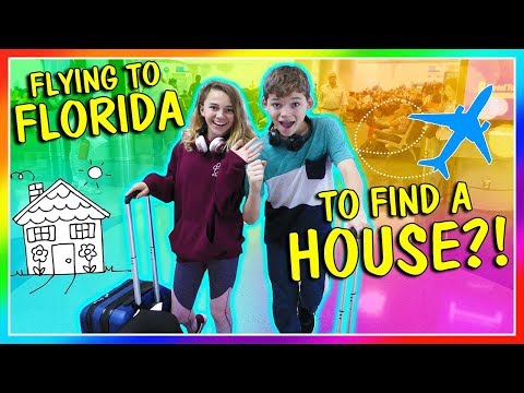 FLYING TO FLORIDA ATT FINNA HUS | Vi är Daviserna