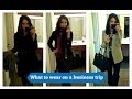 Business Trip OOTDs, Vlog and Hotel Room Tour