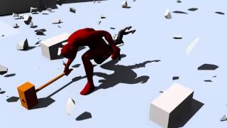 Low Poly kurz Animation