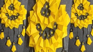 Unique Wall Hanging / Paper Craft For Home Decoration / Easy Wall Hanging / Wall Decor / DIY